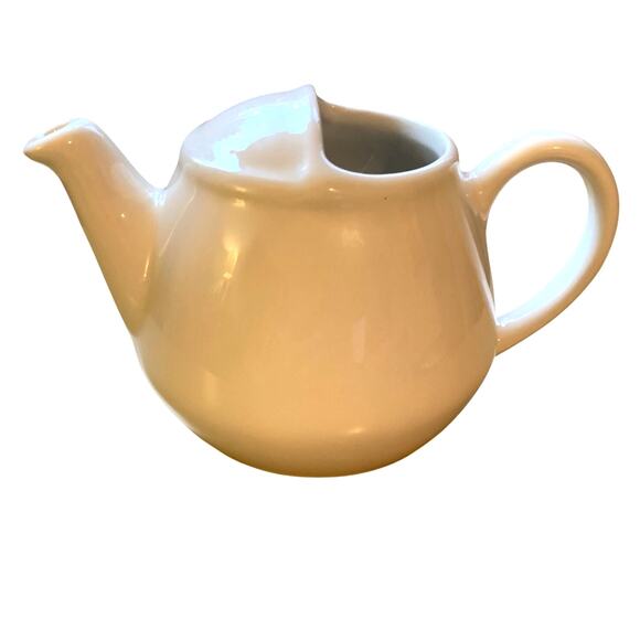 Hall China London 16-Ounce Classic White Restaurant Supply Teapot NEW - Picture 1 of 9